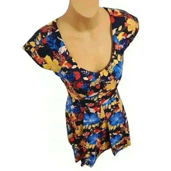 Anthropology Plenty by Tracy Reese Tania Cap-Sleeve Fit-and-Flare Dress $159 - Picture 3 of 11